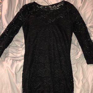 Black Lace Dress